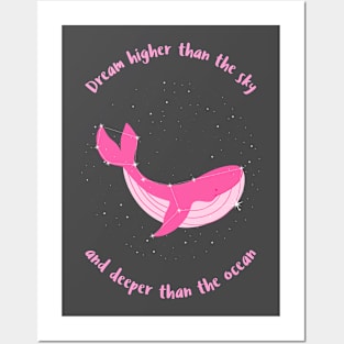 Whale Lover Constellation Posters and Art